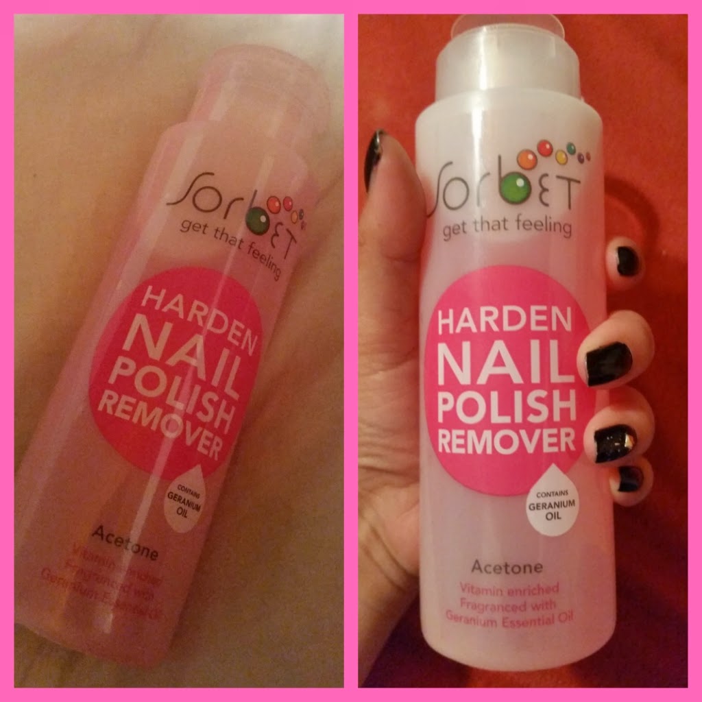 In the loop with CoCo Sorbet harden salon pump nail polish remover