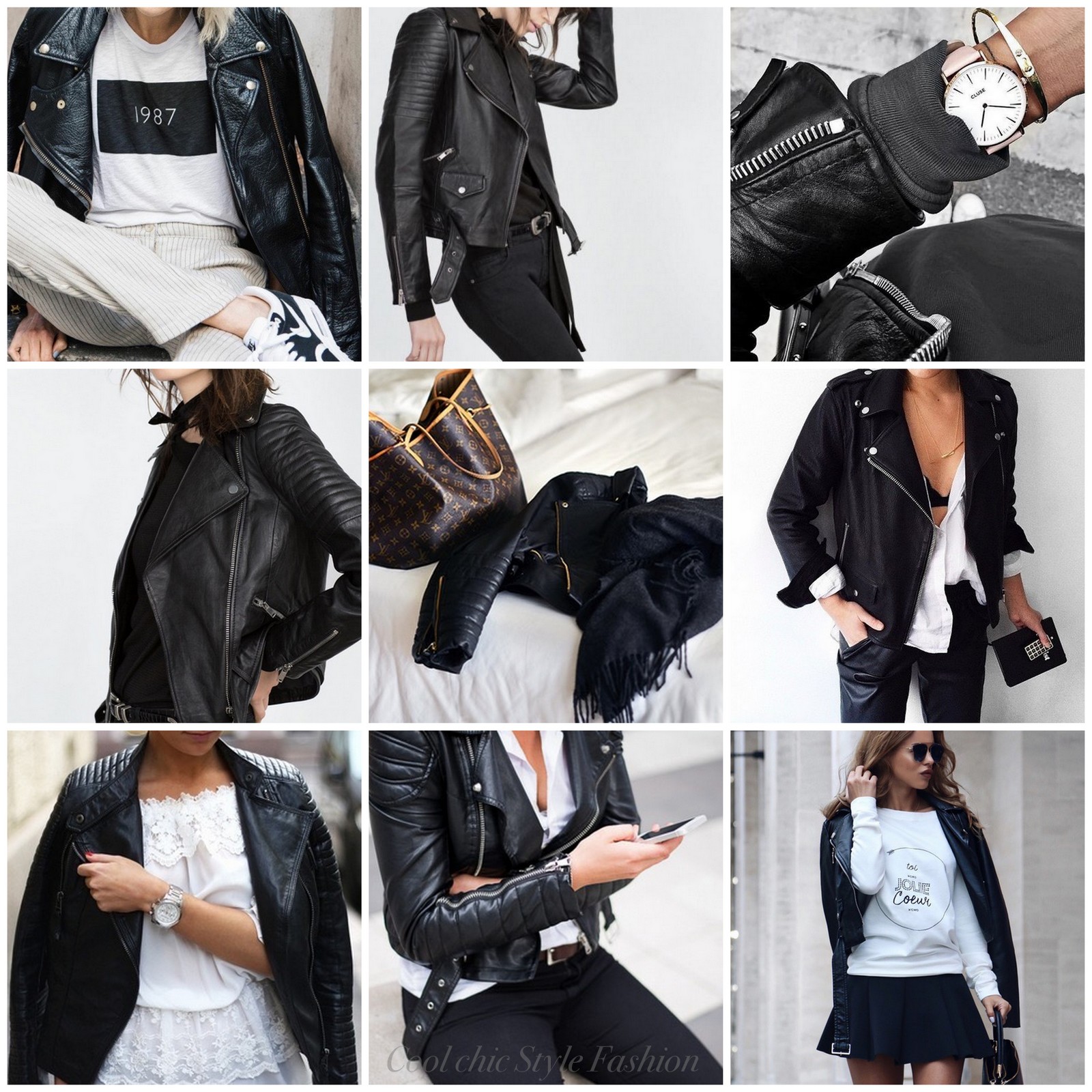 35 Inspiring Ways To Wear A Biker Jacket For Women. Fashion Inspiration