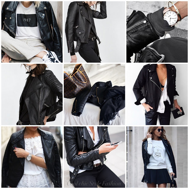 35 Inspiring Ways To Wear A Biker Jacket For Women. Fashion Inspiration