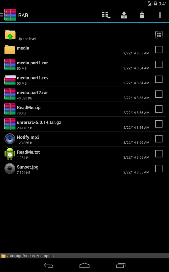 winrar apk download android