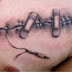 Efeito rasgado tattoo