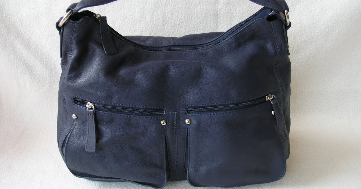 Branded But Cheap: Fenn Wright Manson Studio Navy Blue Leather Handbag ...