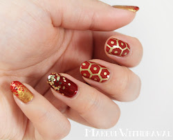 chinese happy nail nails cny scratch