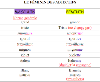 Exemple Adjectif Qualificatif Pour Une Personne Le Meilleur Exemple