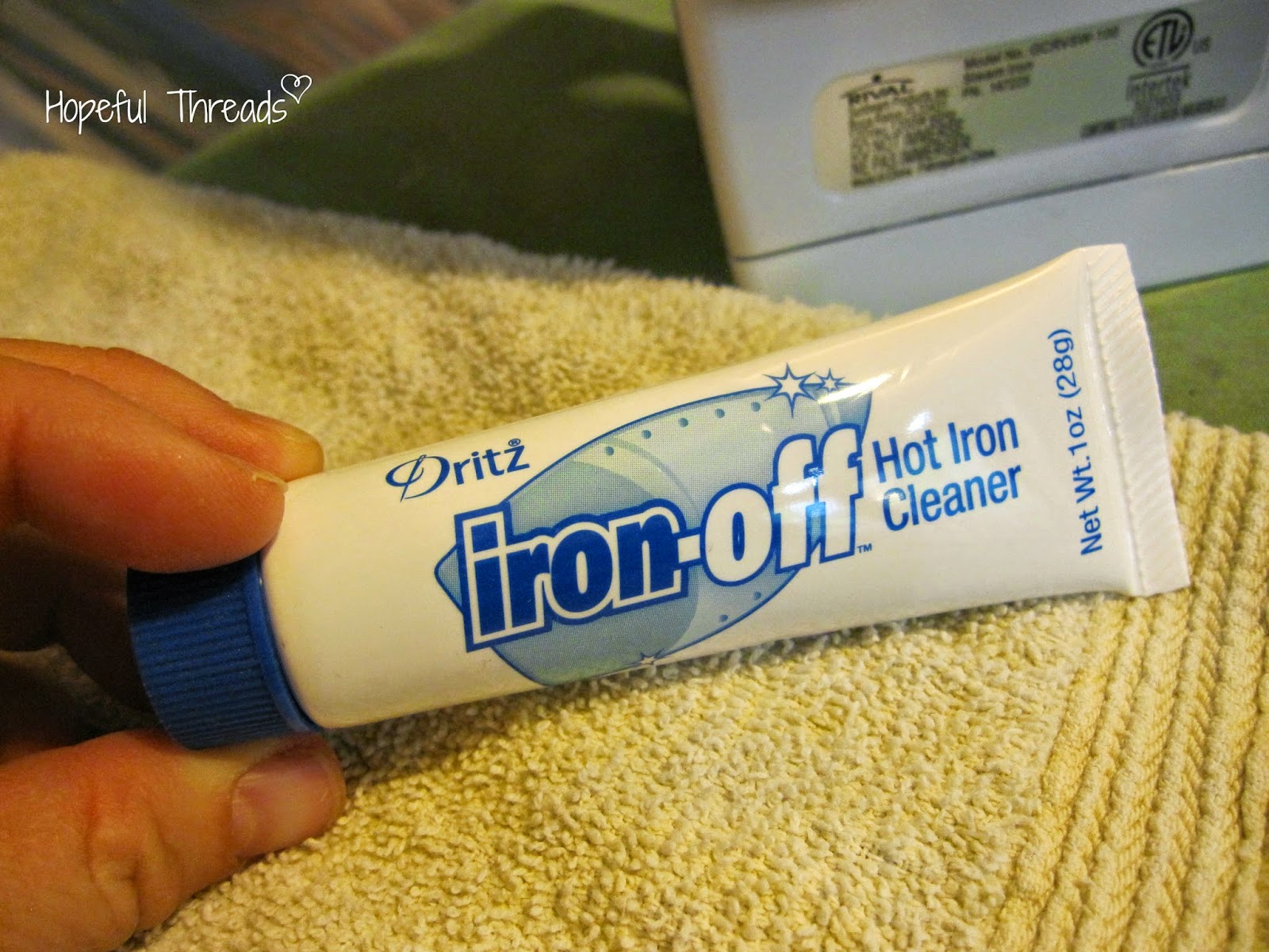 Hopeful Threads Sewing Essential IronOff Hot Iron Cleaner