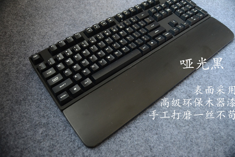 Altkey Palm Rest Keyboard Wood Wrist Protection Antiskid Pad for