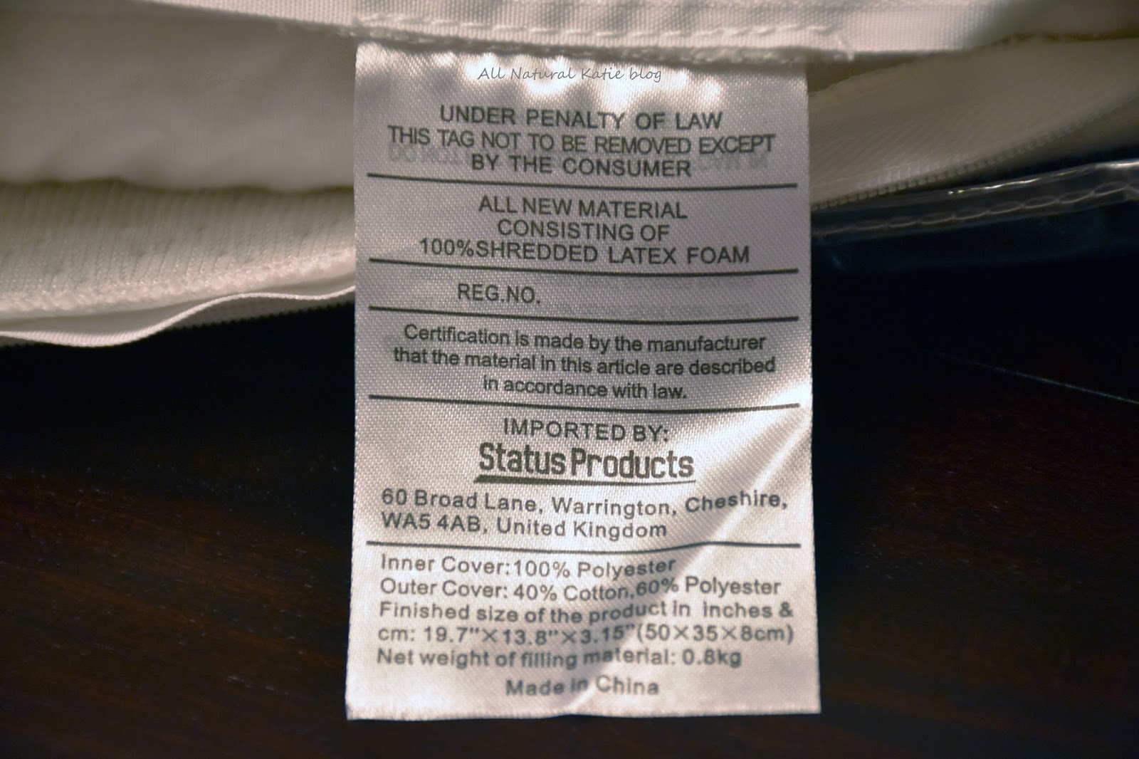 All Natural Katie Organic Toddler Pillow for Optimum Sleep [Review]