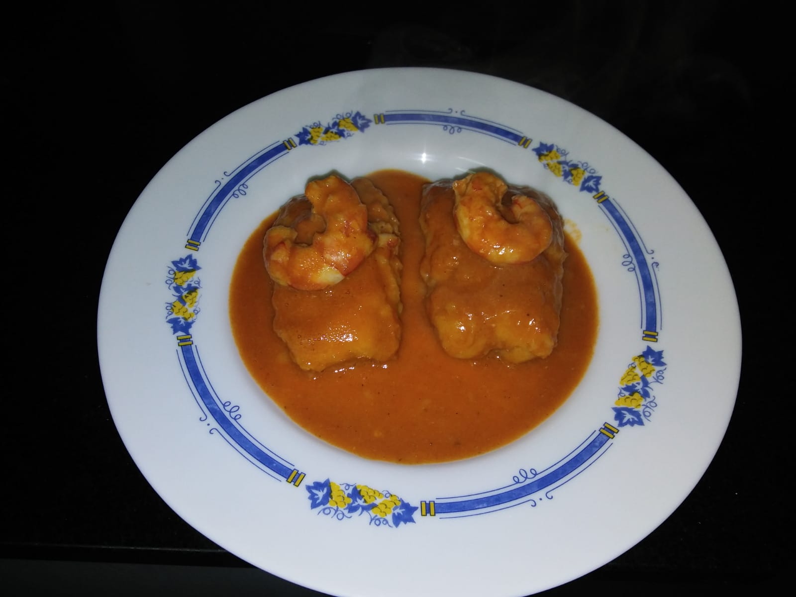 Gambones En Salsa Con Vino Blanco La cuchara en la maleta: MERLUZA EN SALSA DE GAMBONES