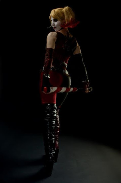 city Harley cosplay arkham quinn