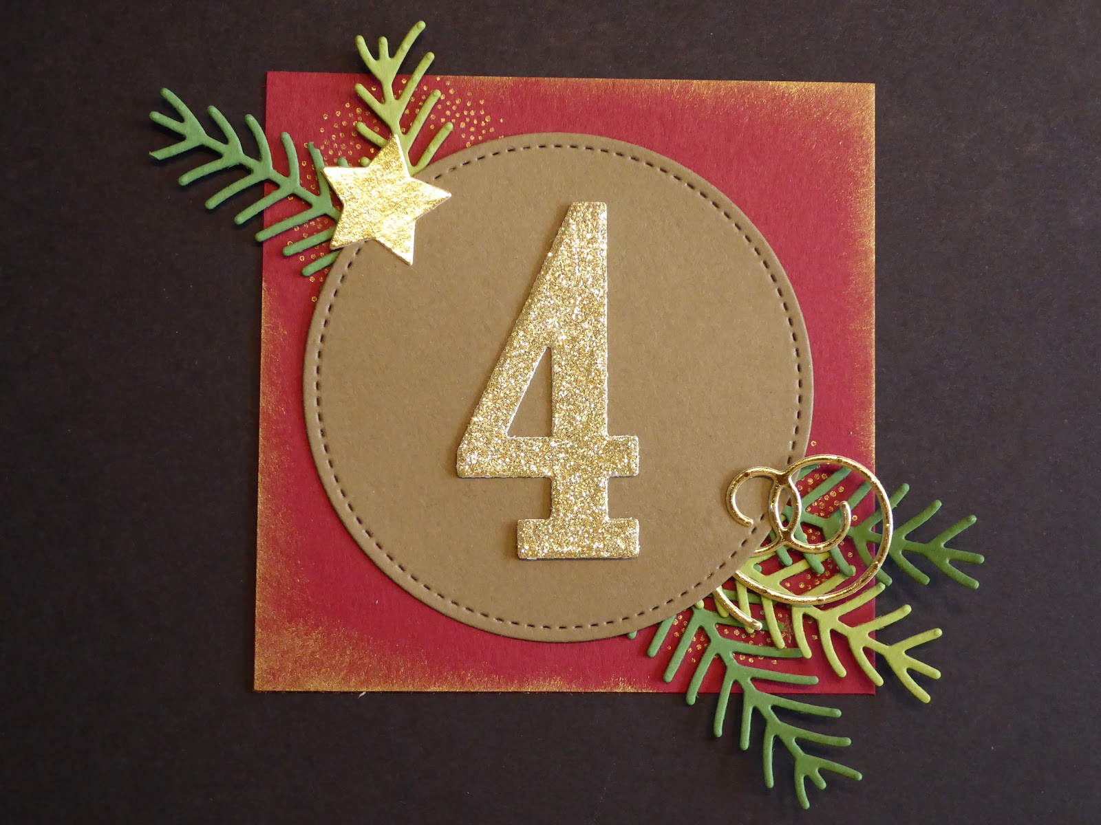 Kreative Bastelei: Adventskalender 4. Türchen