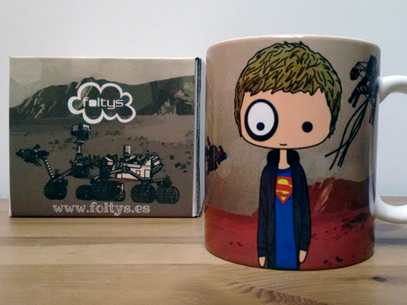 taza personalizada foltys vs julio | custom mug | handmade with love