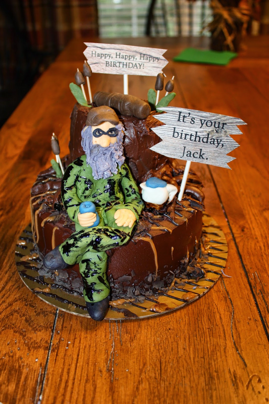 Life With My Ginger Snaps: Duck Dynasty Birthday Party
