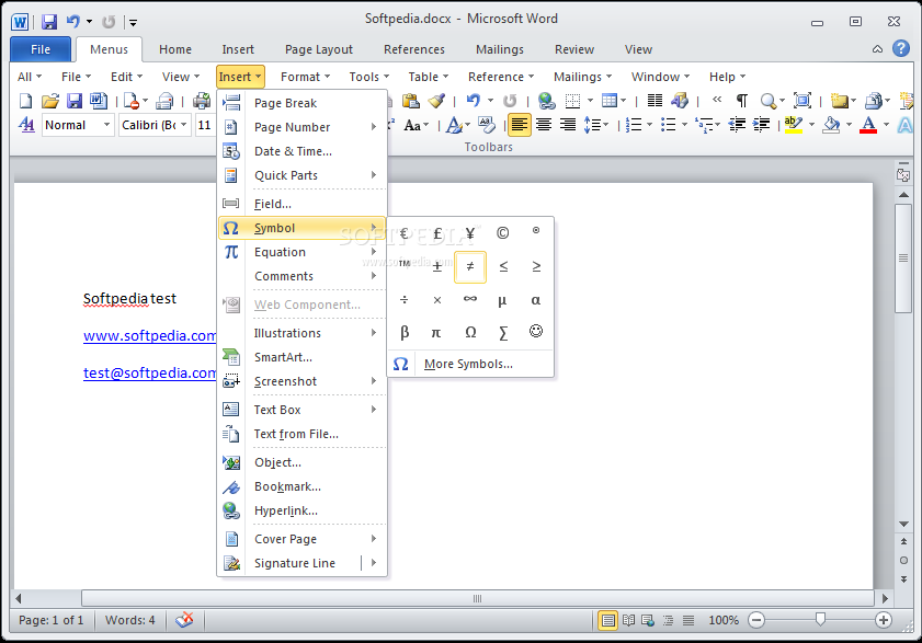 Classic Menu for Office Enterprise 2010 v4.0