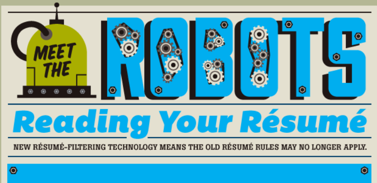 How To Create A Robot-Freindly Resume [infographic]
