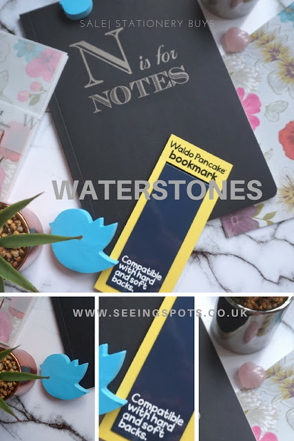 Waterstones Stationery Sale, N is for Notes, Note book, Letter Writing Set, Book Marks