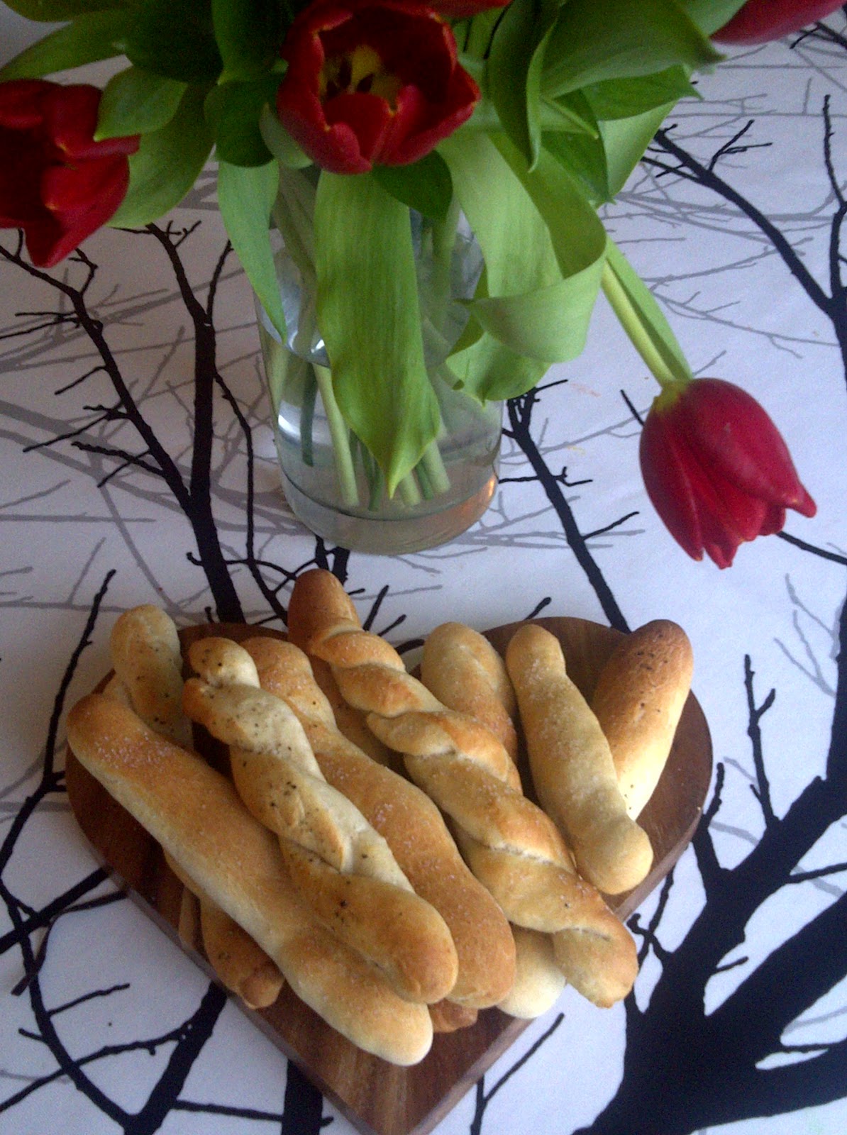 Yumm! cupcakes Salt and pepper breadsticks