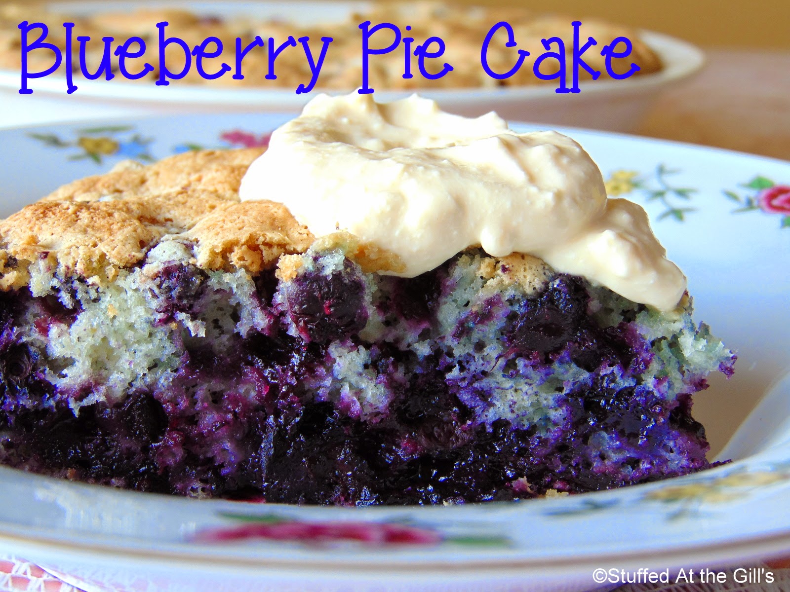 Violet’s Blueberry Pie Cake