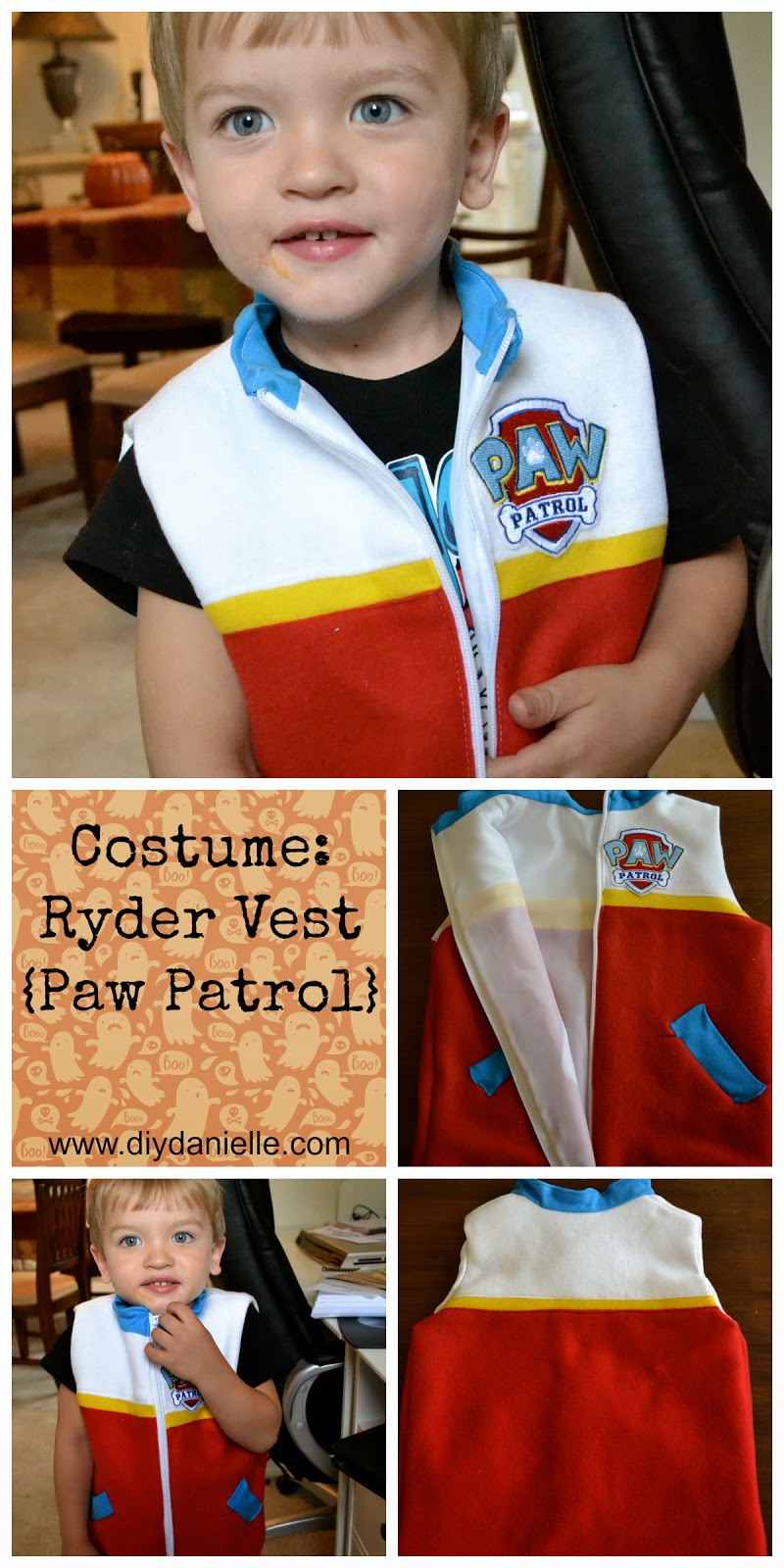 børste Afslut at føre How to Make a Paw Patrol Ryder Costume - DIY Danielle®