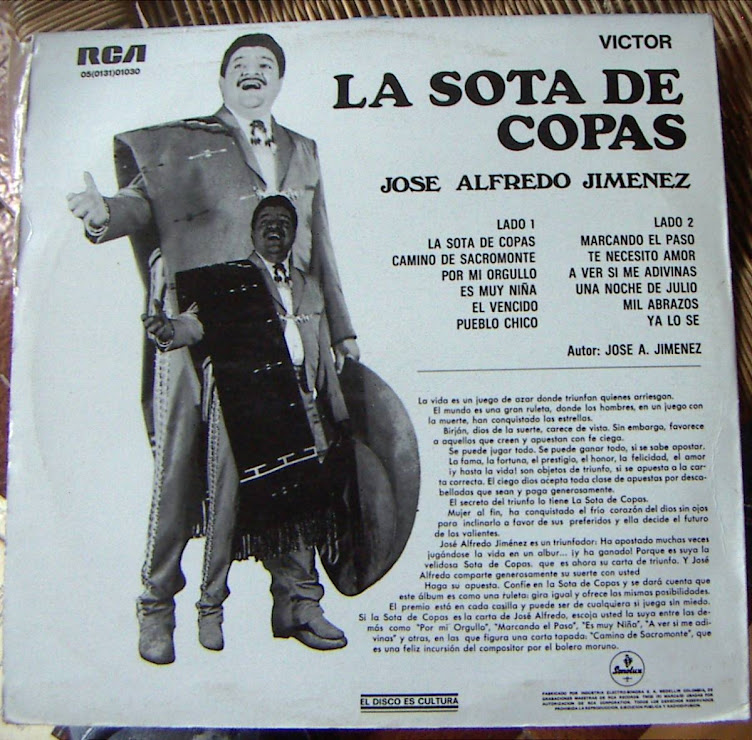 Disco "La Sota de Copas"(collage)