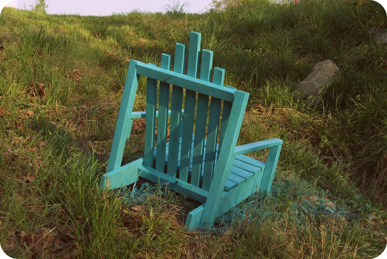 Hey Anthro, look what I can do: Baby Adirondack~ Before 