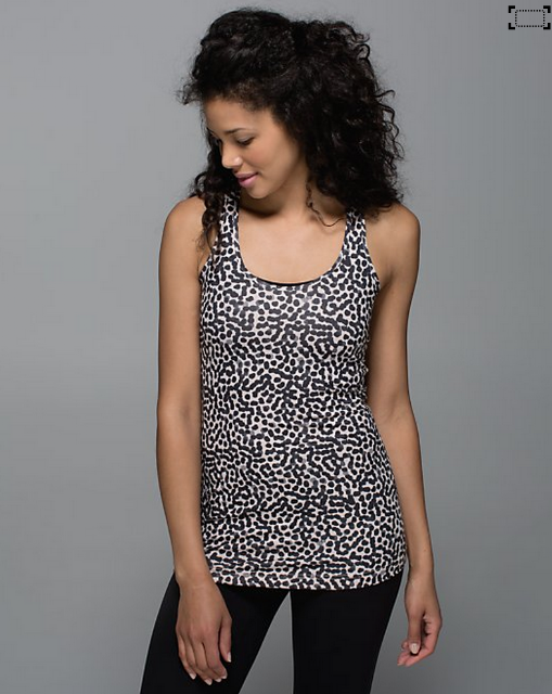 Ace Spot Grain Black Cool Racerback