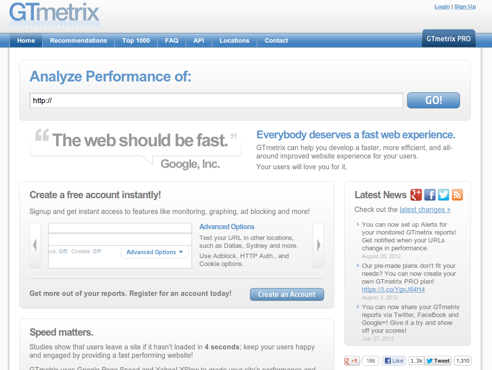 Faster сайт. More faster или more fast. only fast. website performance. get instant access.