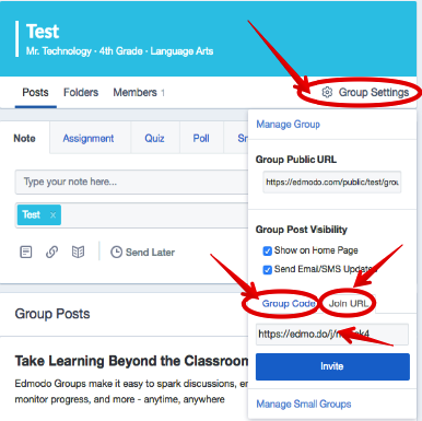 accept group join requests edmodo app