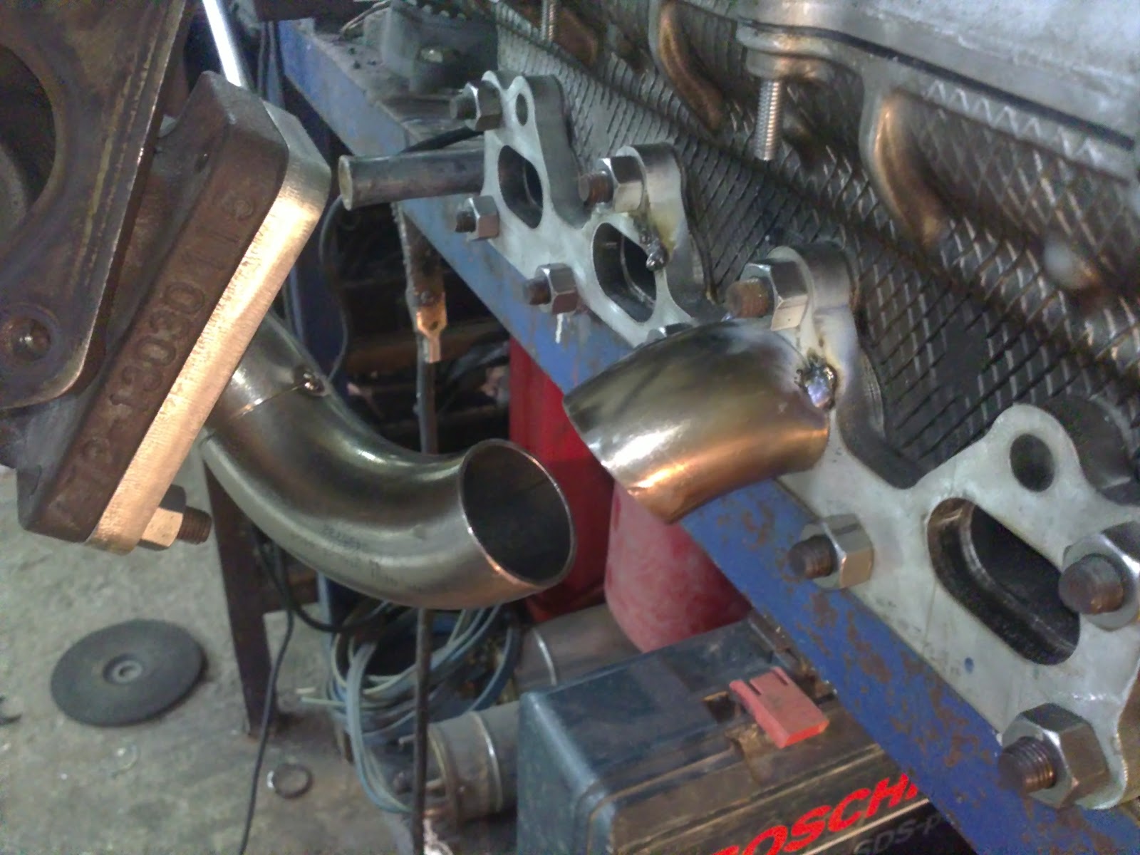 dogits outworks DIY exhaust manifold