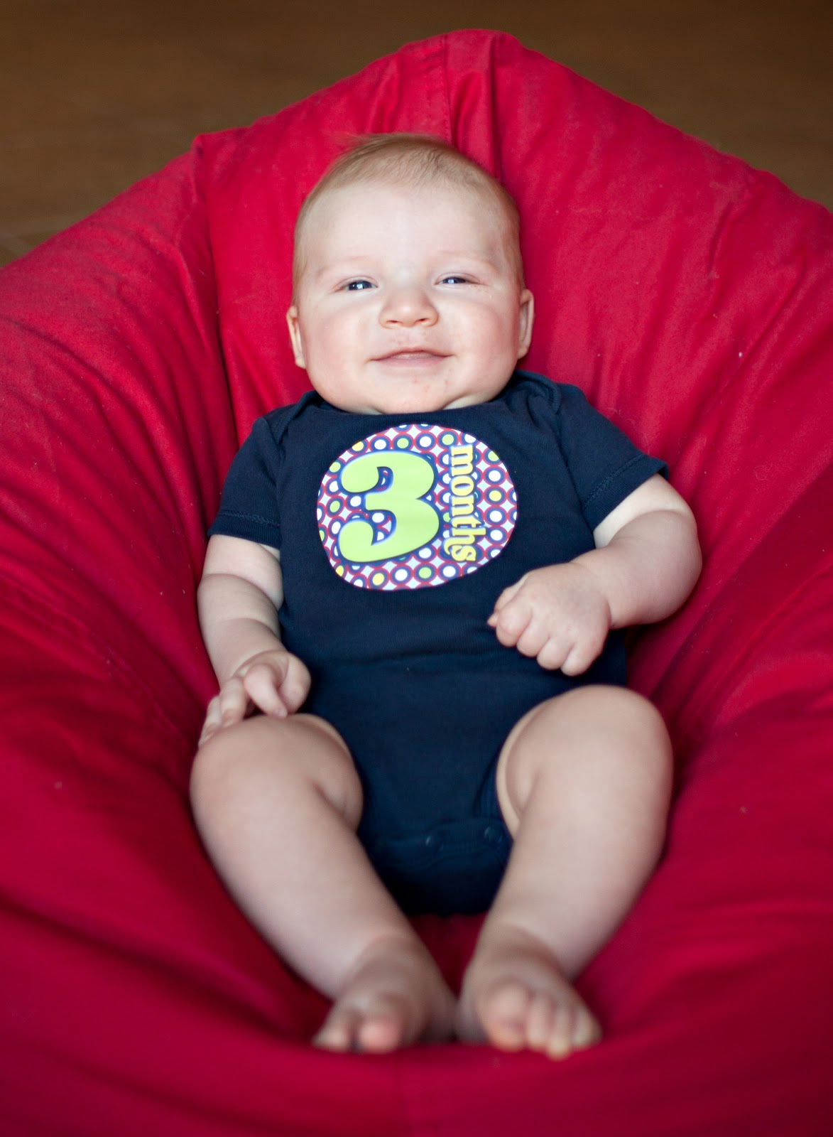 Shiplett Family - Welcome To Our Blog!: Happy 3-Month Birthday!!!
