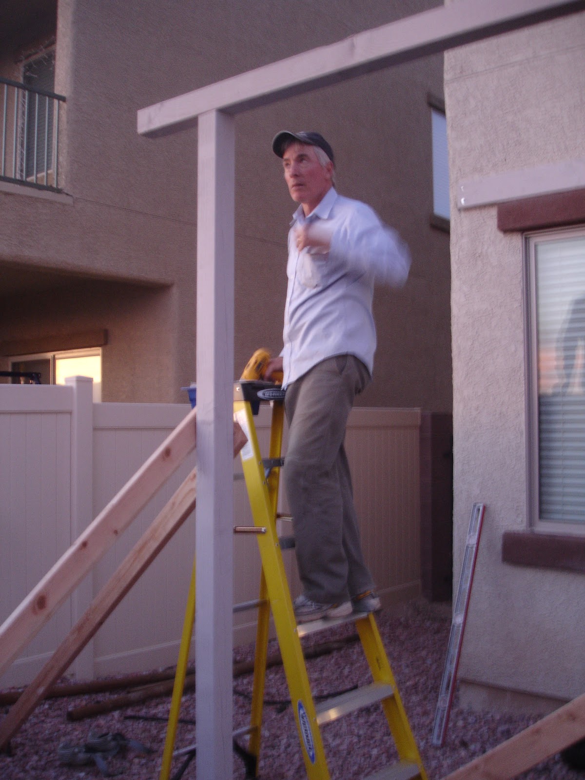 Alex Haralson: Our DIY Patio Cover
