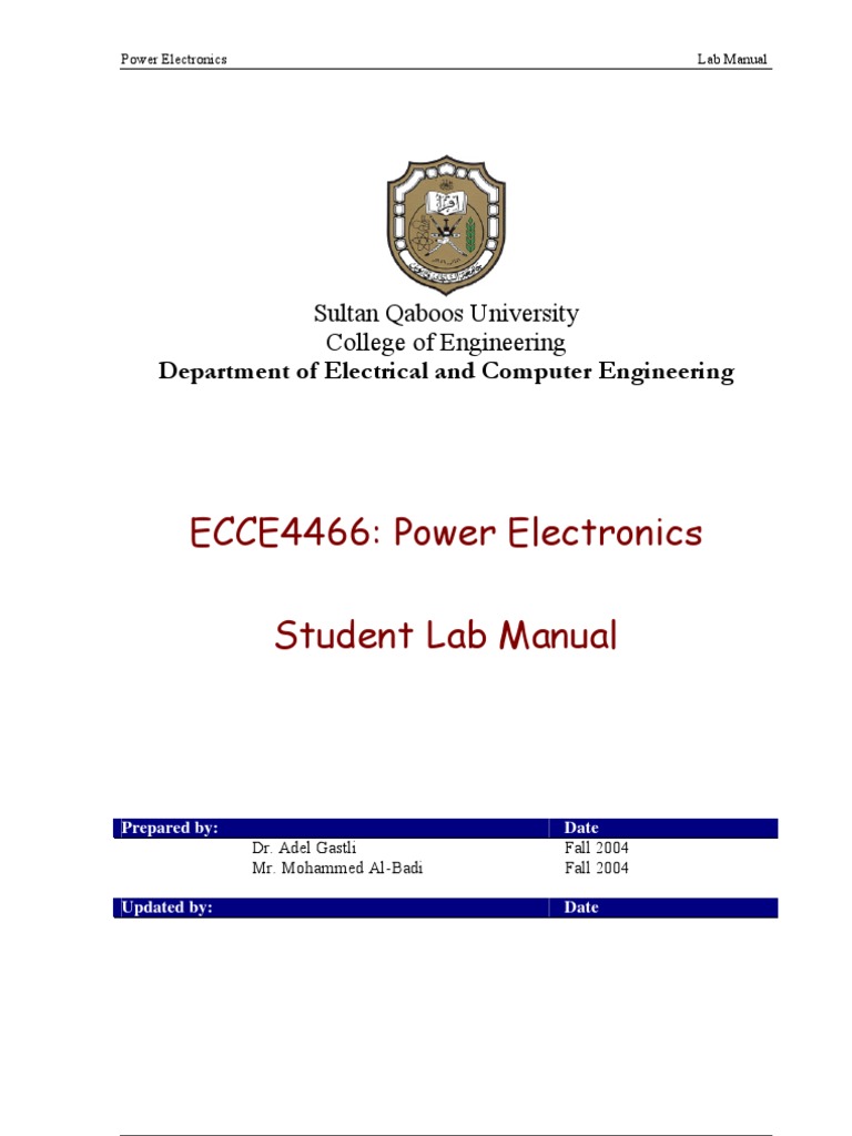 Viva Questions On Power Electronics