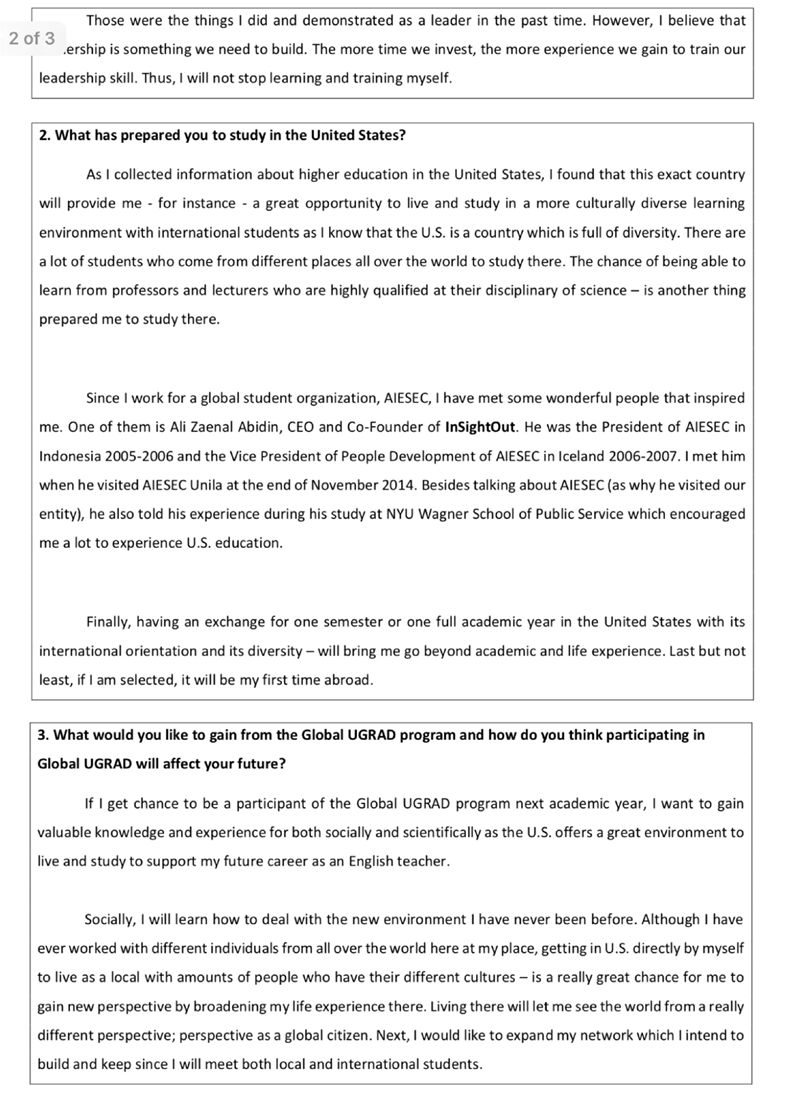 Global ugrad essay writing tips image