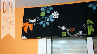 Un entorno bonito es una vida bonita (diy: volante para ventana)