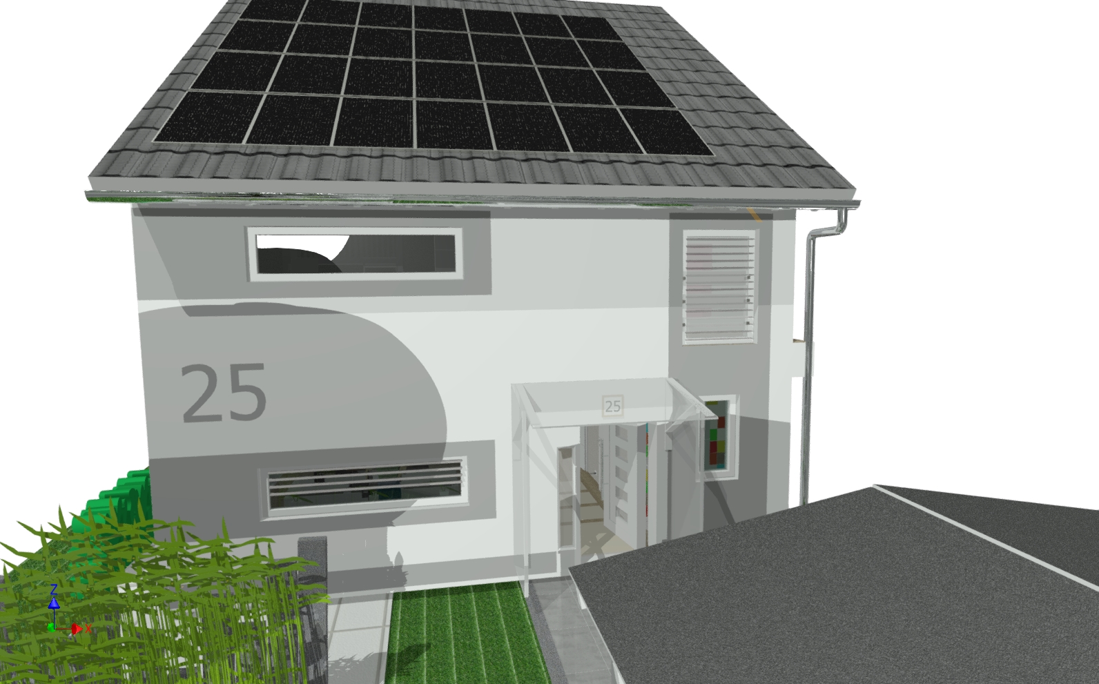 UNSER OKAL HAUS : Aussenwände streichen