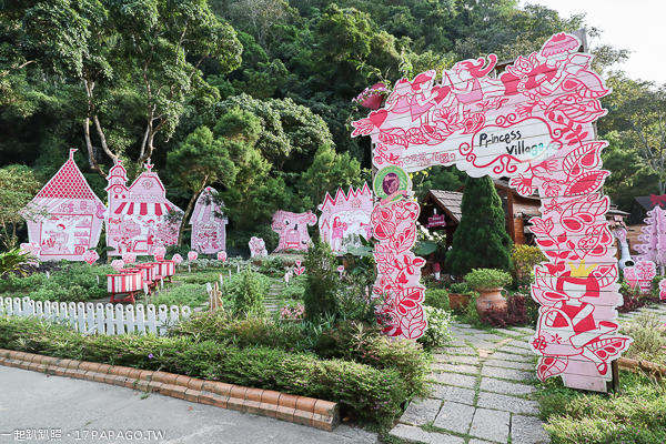 《台中．新社》安妮公主花園|充滿粉紅主題|親子景點|白冷圳紀念公園旁