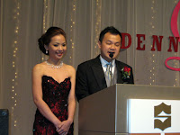 The bridal couple Mr Dennis Lim and Ms Lim Li Hong