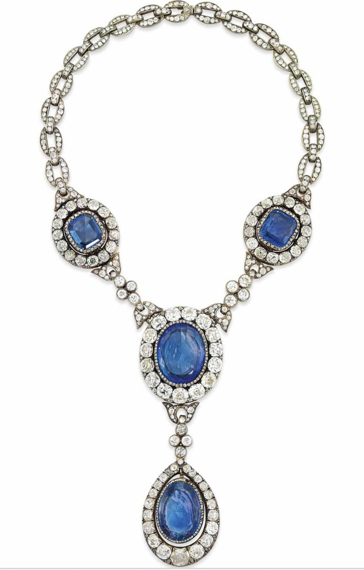 Marie Poutine's Jewels & Royals: Blue Necklaces