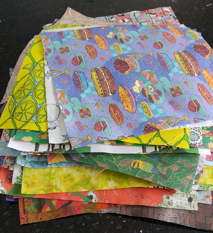 LinsArt Fabric Pile