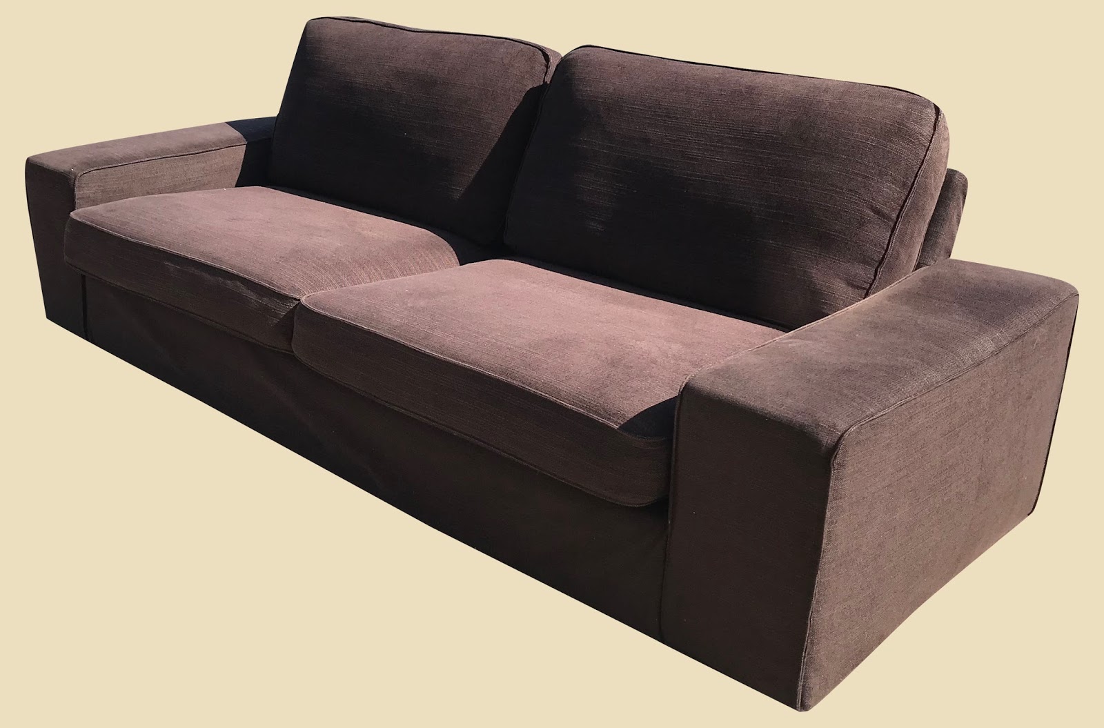 Uhuru Furniture & Collectibles Sofa that can be taken apart 245 SOLD