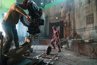 Ezra Miller on the set of Justice League (37)