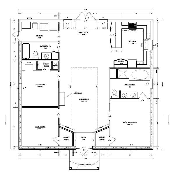 Simple House Plan design