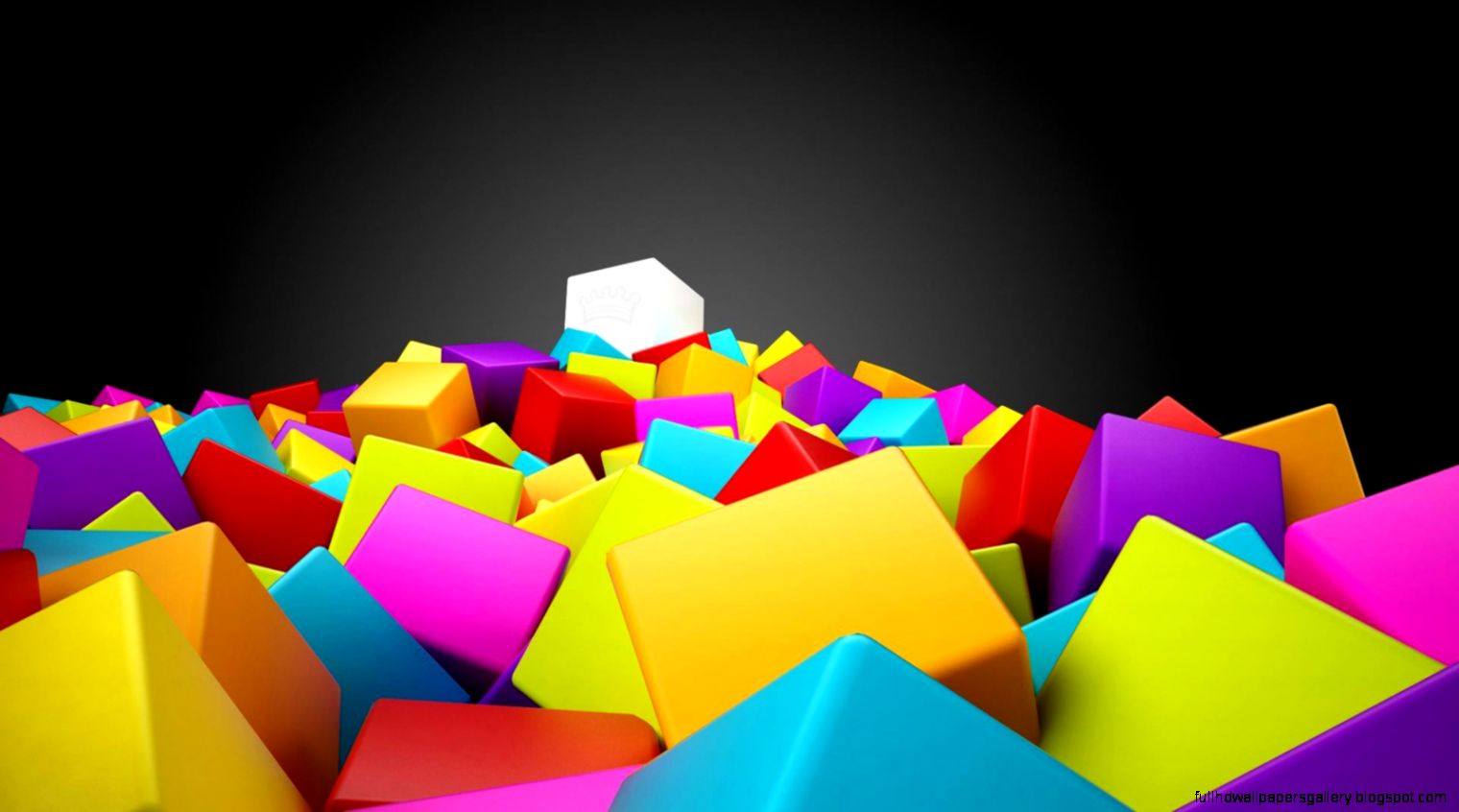 Awesome 3D Cubes and Cube King HD Wallpaper  Hd Wallpaper