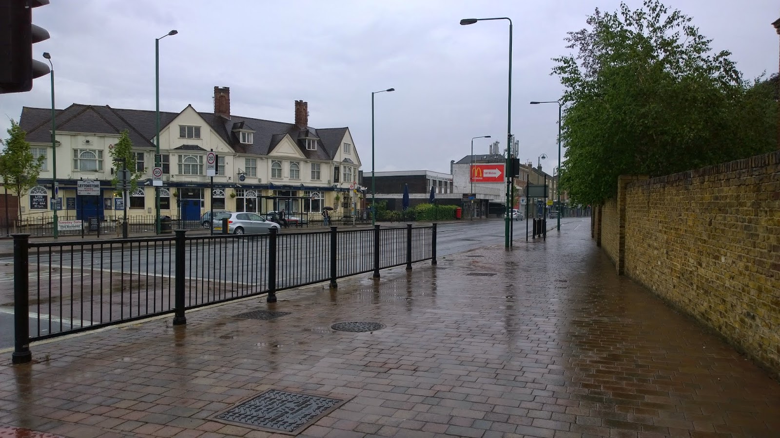Bowlzee's Little Eye The Green Man Leytonstone Now and Then.