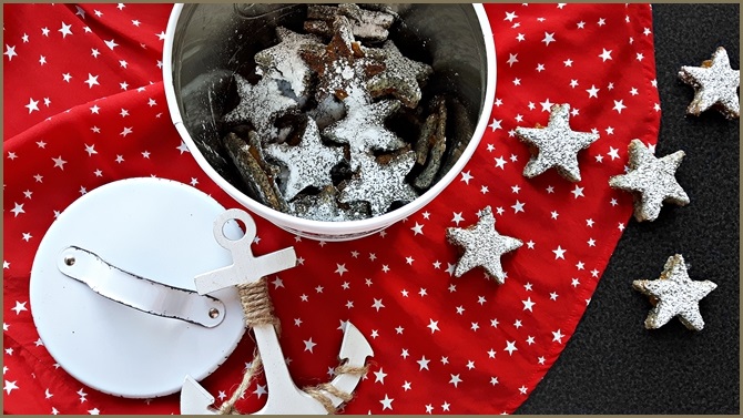 1. Advent Weihnachtsbäckerei Rezept Mohnplätzchen mit Kirschen Multivitamin