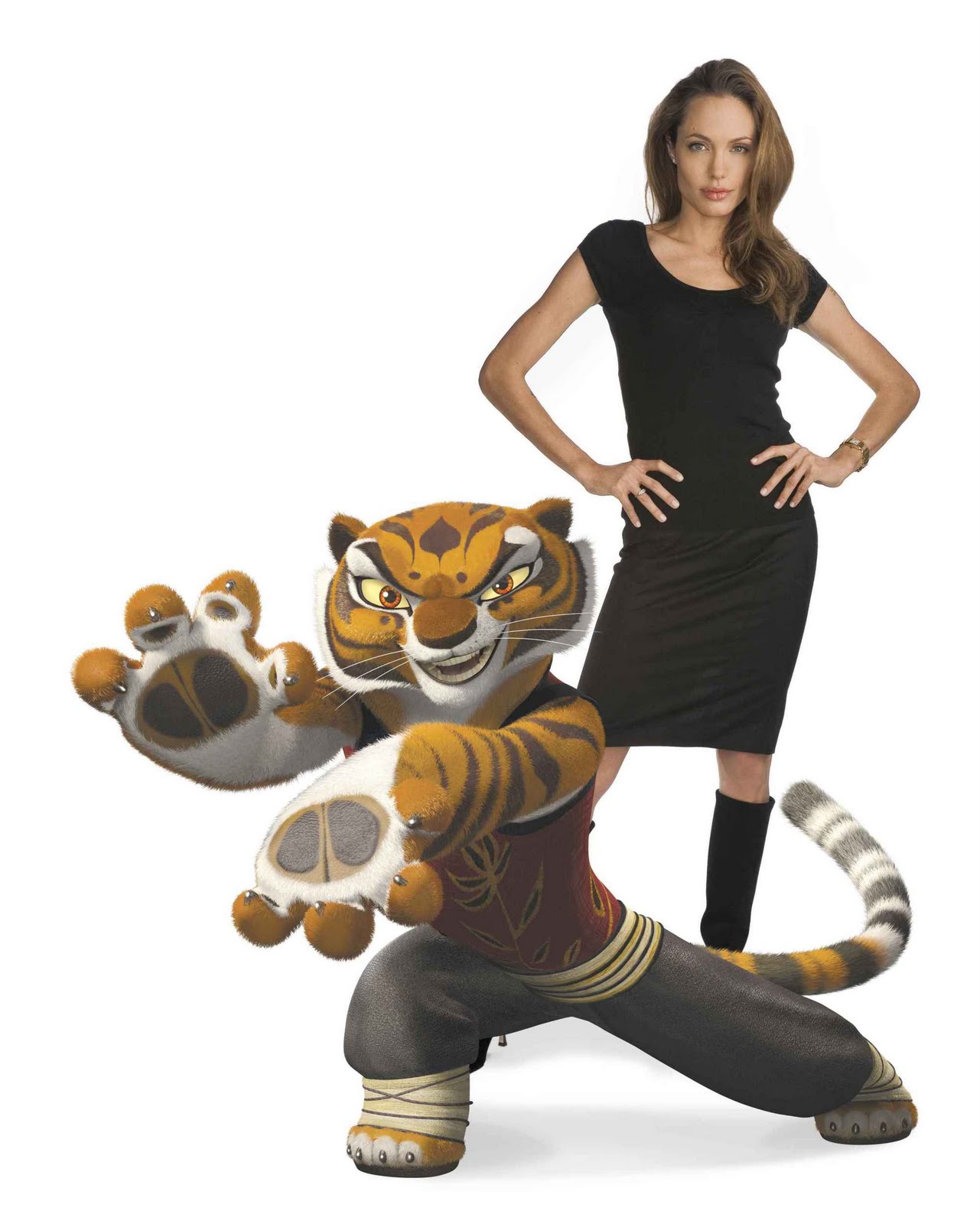 Kung Fu Panda 2 Hot Actress Tigress Angelina Jolie [6 Photos] Aku