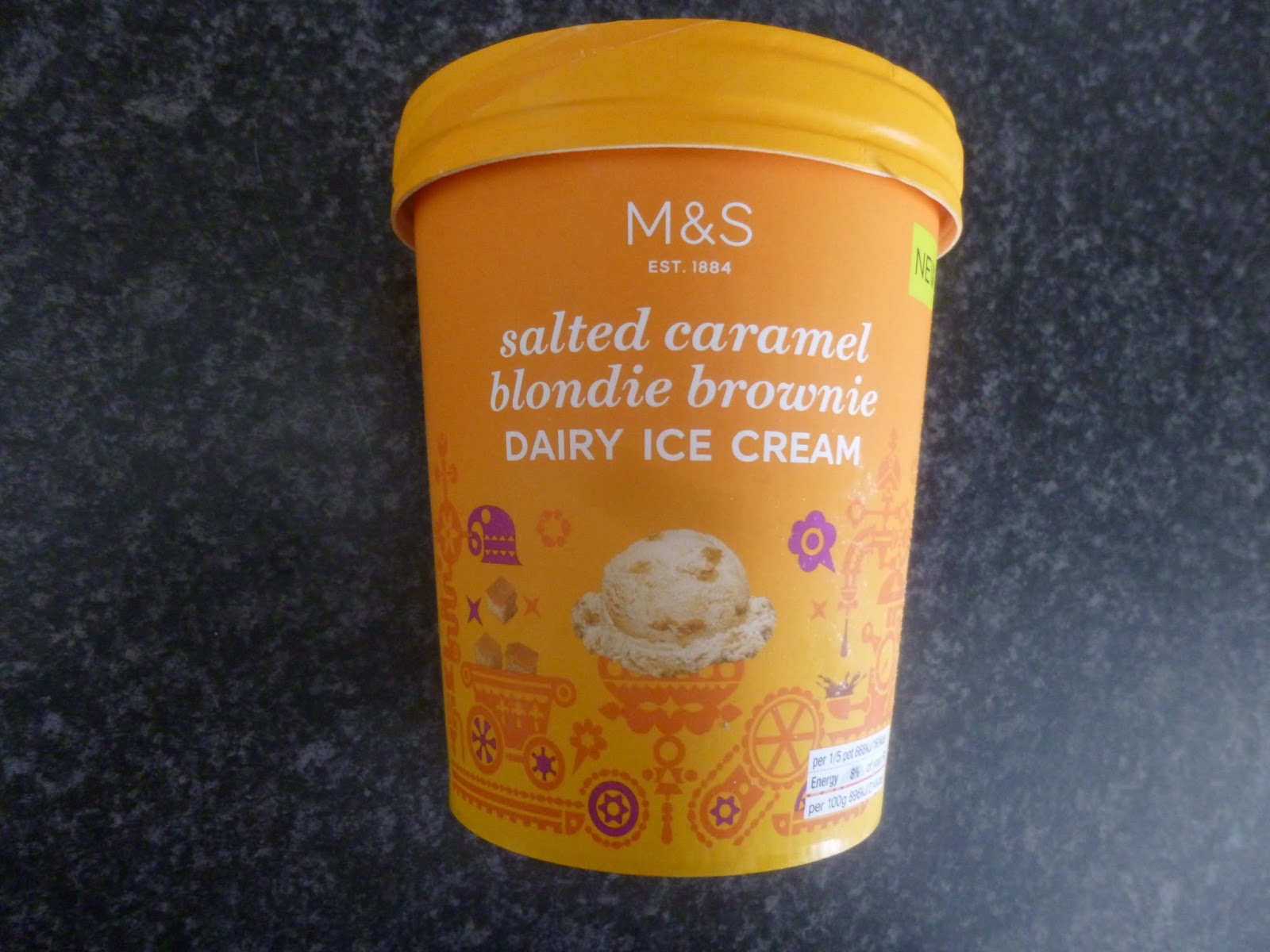 Marks & Spencer Food Reviews M&S Salted Caramel and Blondie Brownie