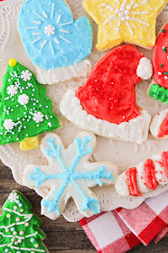 These soft and thick decorated sugar cookies are exactly what a sugar cookie should be! They have the perfect sugar cookie flavor and texture and are so easy to make!