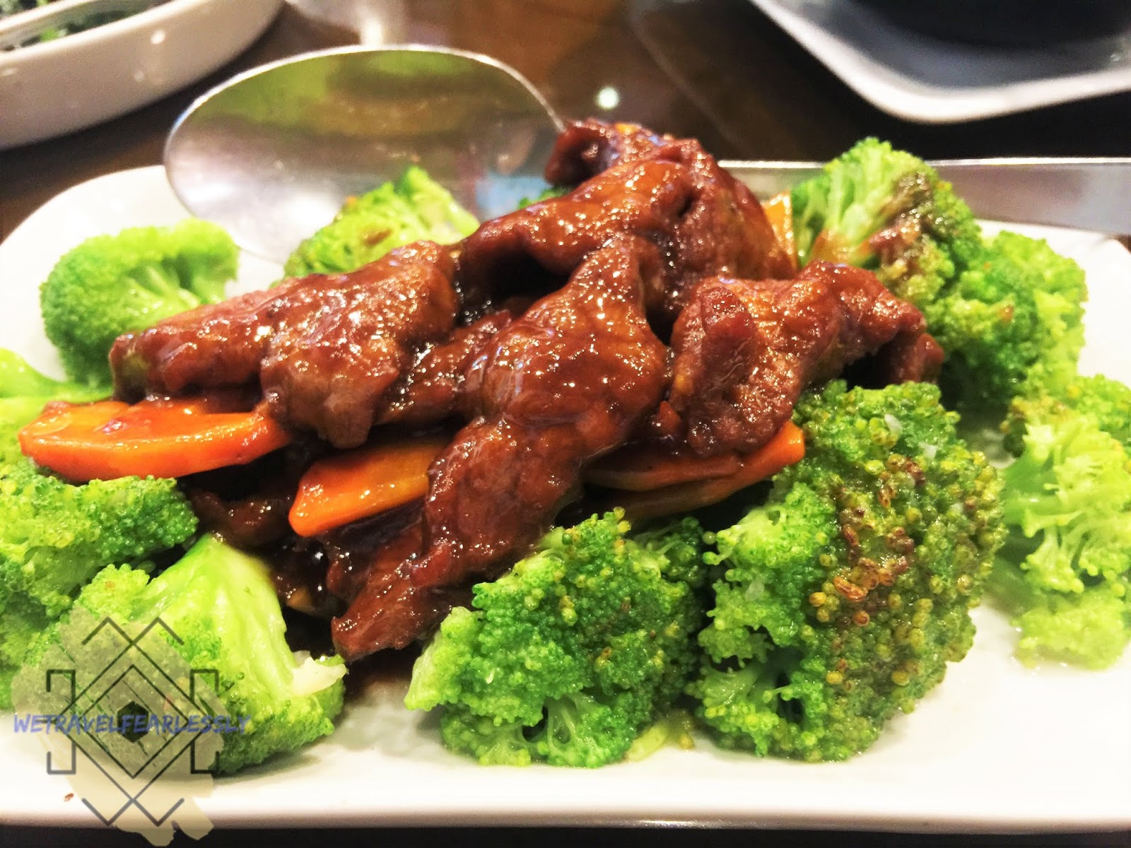 Stir-Fried Beef w/ Broccoli (PHP229) - Tien Ma's Taiwanese Cuisine in Libis, Quezon City - WTF Review