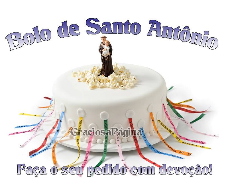 Receita de bolo de Santo Antônio para fazer em casa