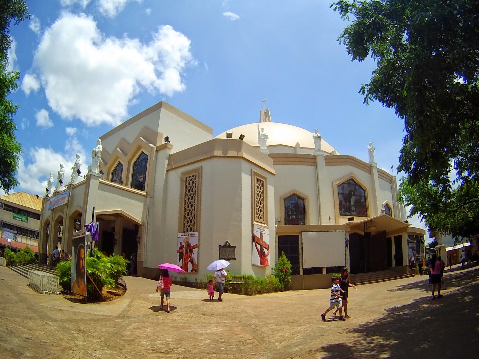 Wandering Cheeky Girl Antipolo Cathedral